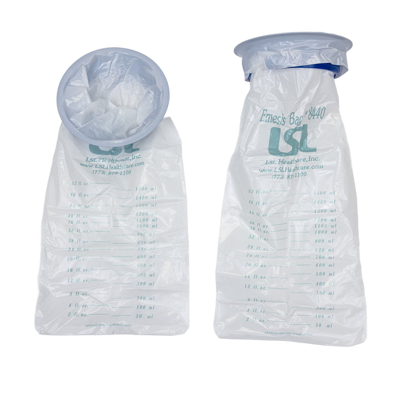LSL Industries Emesis Bag LSL 1000 mL Clear (500/CS) 
