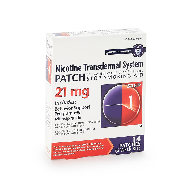 Habitrol Nicotine Transdermal System Patches 21 mg (14/BX) 