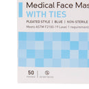 McKesson Classic Style Surgical Mask, Blue (50/EA)