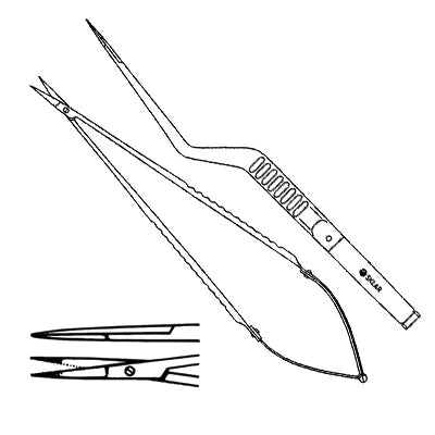 Sklar Micro Scissors - Bayonet - 98-7960 