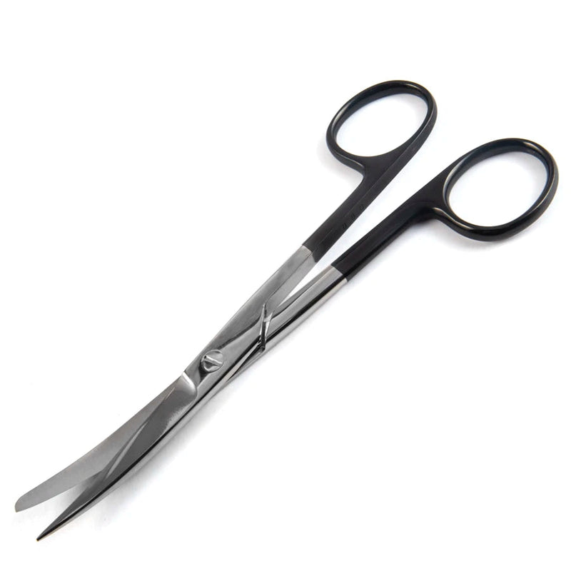 Sklarhone Operating Scissors - 5-1/2", Curved, Sharp/Blunt, 1 Razor Edge, 1 Standard Edge - 15-3349 