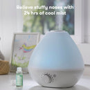 Humidifier with Deiffuser and Nightlight BreatheFrida 0.5 Gallon Tank Adult / Pediatric (4/CS) 
