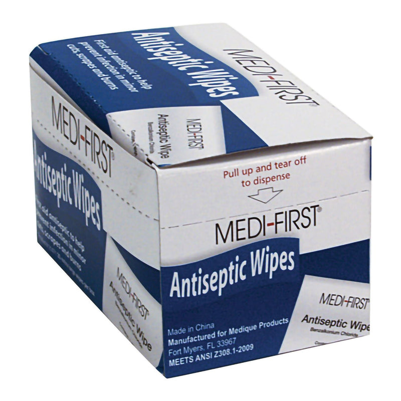 Medi-First First Aid Kit Refill Antiseptic Skin Towelette, 5 x 7 Inch (Case of 400)
