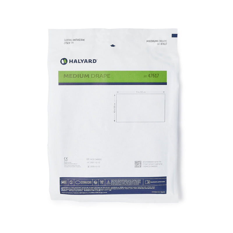 Halyard Sterile General Purpose Drape, 40 x 73 Inch (60/CS) 