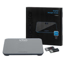 Floor Scale Trackstar Digital Display 440 lbs. Weight Capacity Gray Battery Operated (Case of 5)