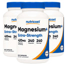 Nutricost Magnesium+ (Extra Strength) Capsules (12/CS)