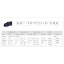 Össur Soft Top Post-Op Shoe, Female, Small (Each) 
