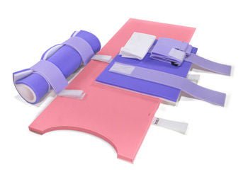 Trendelenburg Positioner Kit The Pink Pad 20 W X 40 L X 1 H Inch Foam (Case of 3)
