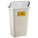 Bemis 11-Gallon Chemotherapy Container - White