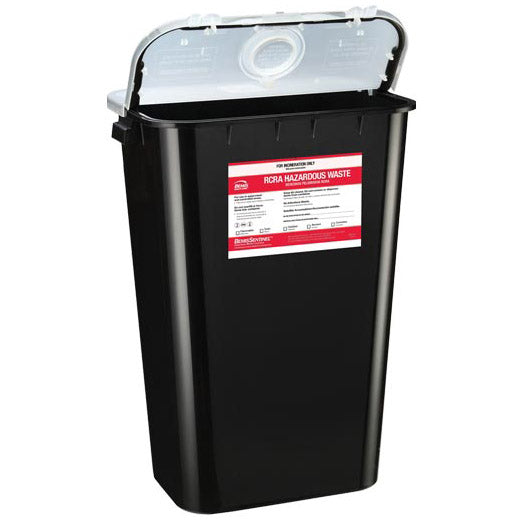 Bemis 11-Gallon RCRA Waste Container (6/Case)