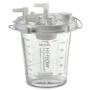 Bemis 1200cc Hi-Flow Suction Canister  White-Lid-48-Case