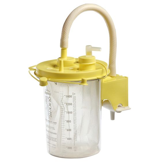 Bemis 1500cc Quick-Fit Suction Liner System Reusable Outer Canister 