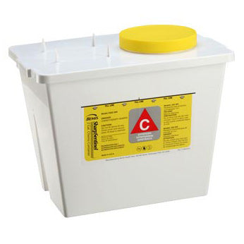 Bemis 2-Gallon Chemotherapy Container - White