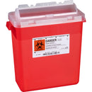 Bemis 3-Gallon Sharps Container - Translucent Red