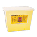 Bemis SharpSentinel 2-Gallon Sharps Container (30/Case)  Translucent Yellow - Case (30 Containers)