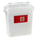 Bemis SharpSentinel 3-Gallon Sharps Container  Translucent Beige - Case (12 Containers)