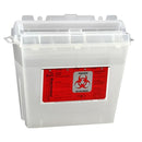 Bemis SharpSentinel 5-Quart Sharps Container  Translucent Beige - Case (32 Containers)
