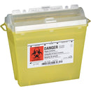 Bemis SharpSentinel 5-Quart Sharps Container - Translucent Yellow