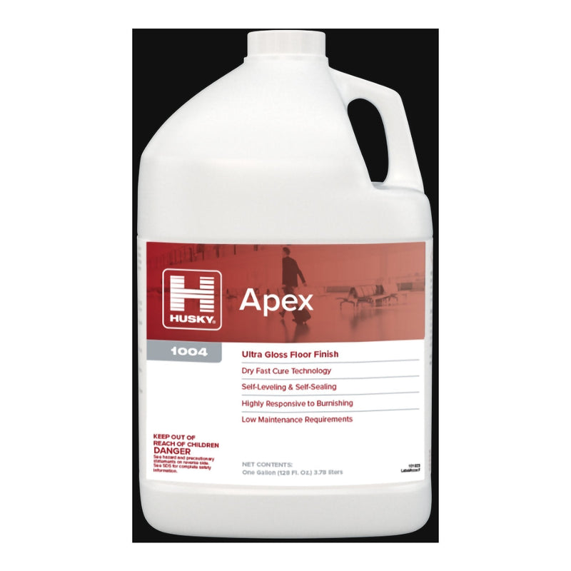 Floor Finish Husky Apex Liquid 1 gal. Jug Acrylic Scent Manual Pour (4/CS) 