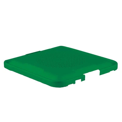 SklarLite Sterilization Container Lid - Half-Size, Standard Lid, 11-1/4" x 11", Green - 10-4768 