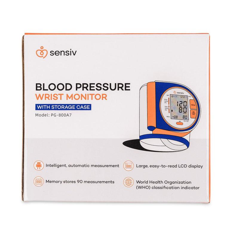 Sensiv Wrist Blood Pressure Monitor (Case of 20)