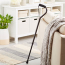 McKesson Black Aluminum Offset Cane, 30 – 39 Inch Height (Case of 6)