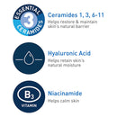 CeraVe Facial Moisturizing Lotion PM, Ultra Lightweight, 3-ounce Pump Bottle (Each)