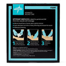 Foam Dressing Optifoam Gentle EX 4 X 4 Inch With Border Waterproof Backing Silicone Face and Border Square Sterile (Case of 100)