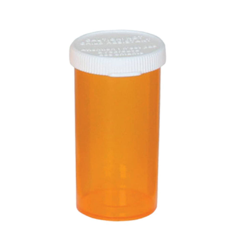 Ezy Dose Push & Turn Prescription Vial, 6 Dram Capacity (Case of 580)
