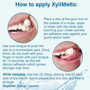 OraCoat XyliMelts Dry Mouth Stick-On Melts Slightly Sweet (Carton of 40)