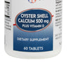 Geri-Care Oyster Shell Calcium with Vitamin D-3 Joint Health Supplement (Case of 12)