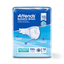 Attends Bariatric Briefs, 3X-Large (Case of 48)