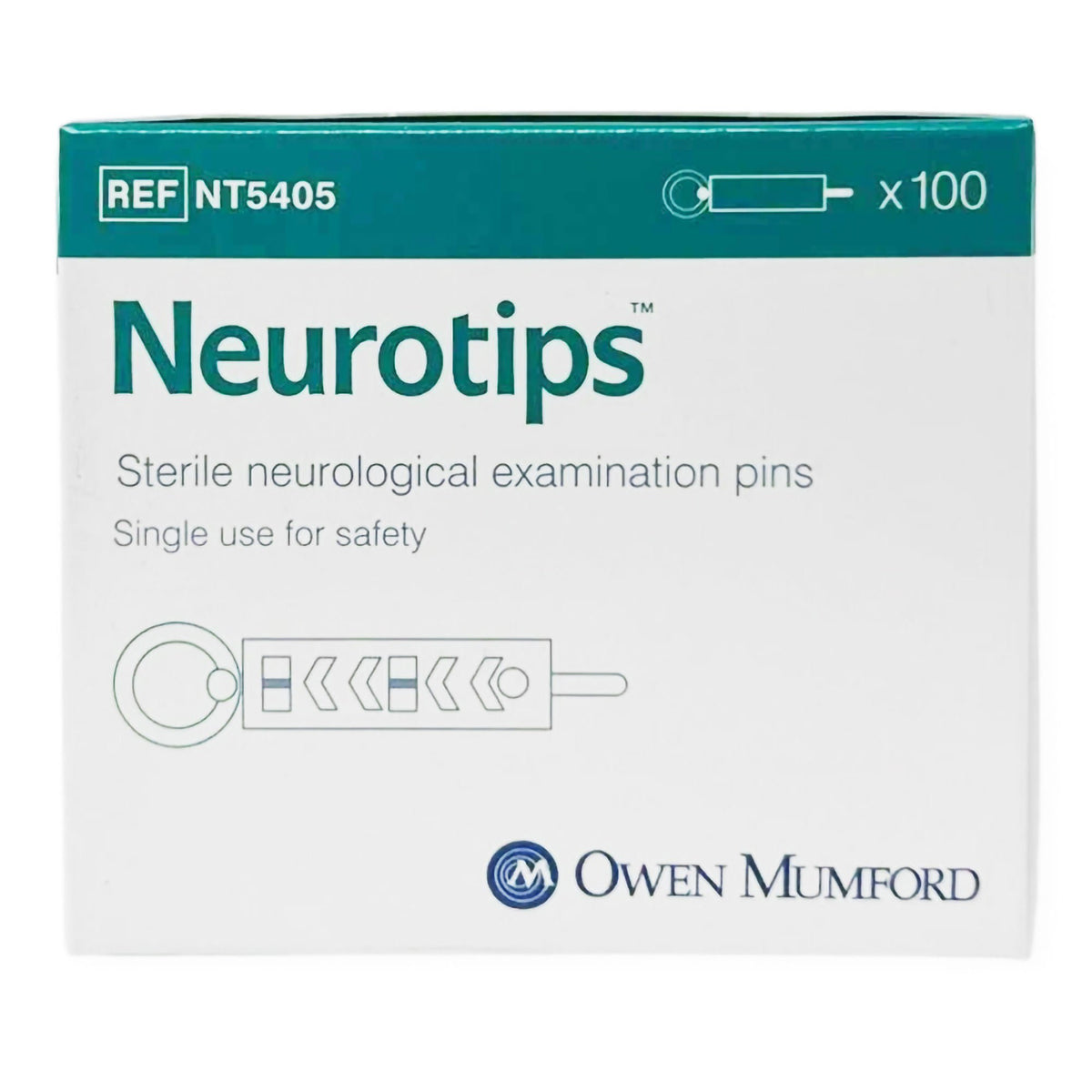 Neurotips Neurological Examination Pins (Box of 100)