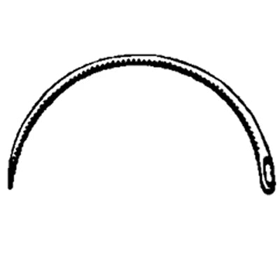 Sklar Eye Needle - 1/2 Circle, Edge