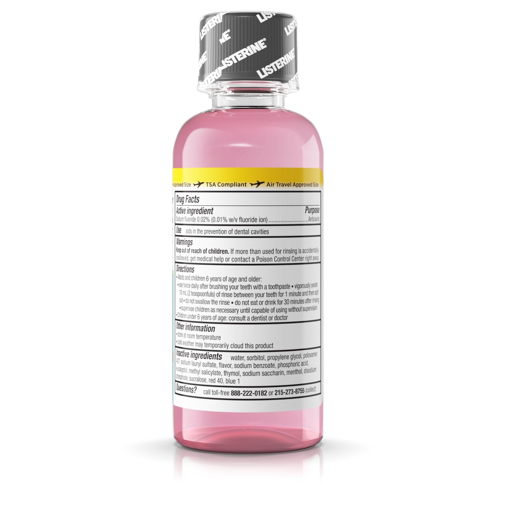 Kenvue Brands LLC Listerine Total Care Zero Fresh Mint Mouthwash, 3.2 oz. Bottle (24/CS) 