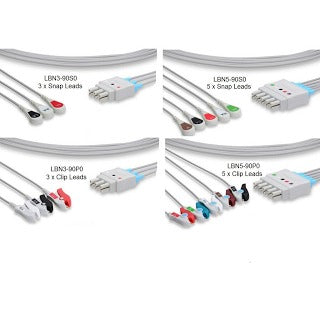 Bionet ECG Leads  5 Leads Clip