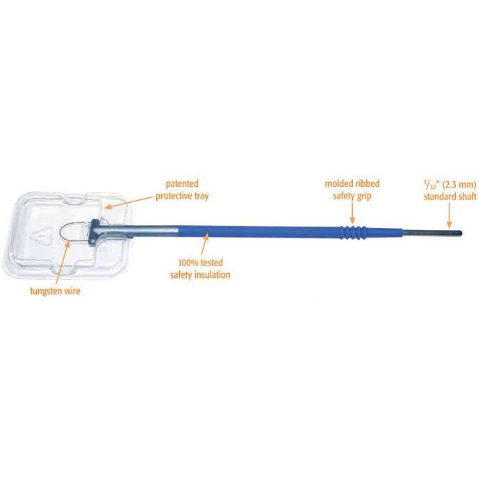 Bovie Aaron Disposable Sterile Square Electrodes (5/Box) - 1