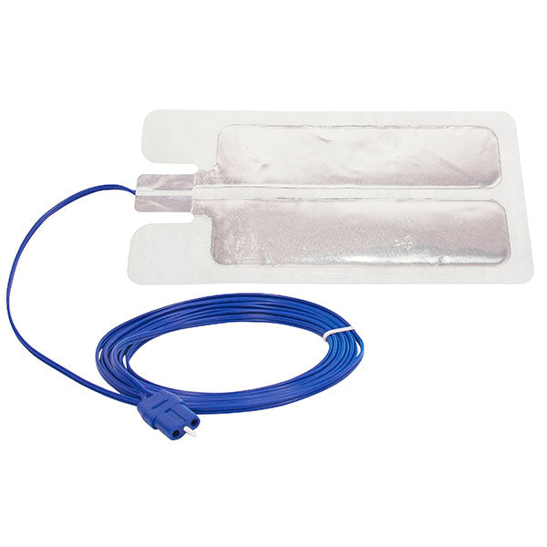 Bovie Disposable Split Adult Return Electrode (50/Box)  With 2.8 m Cable