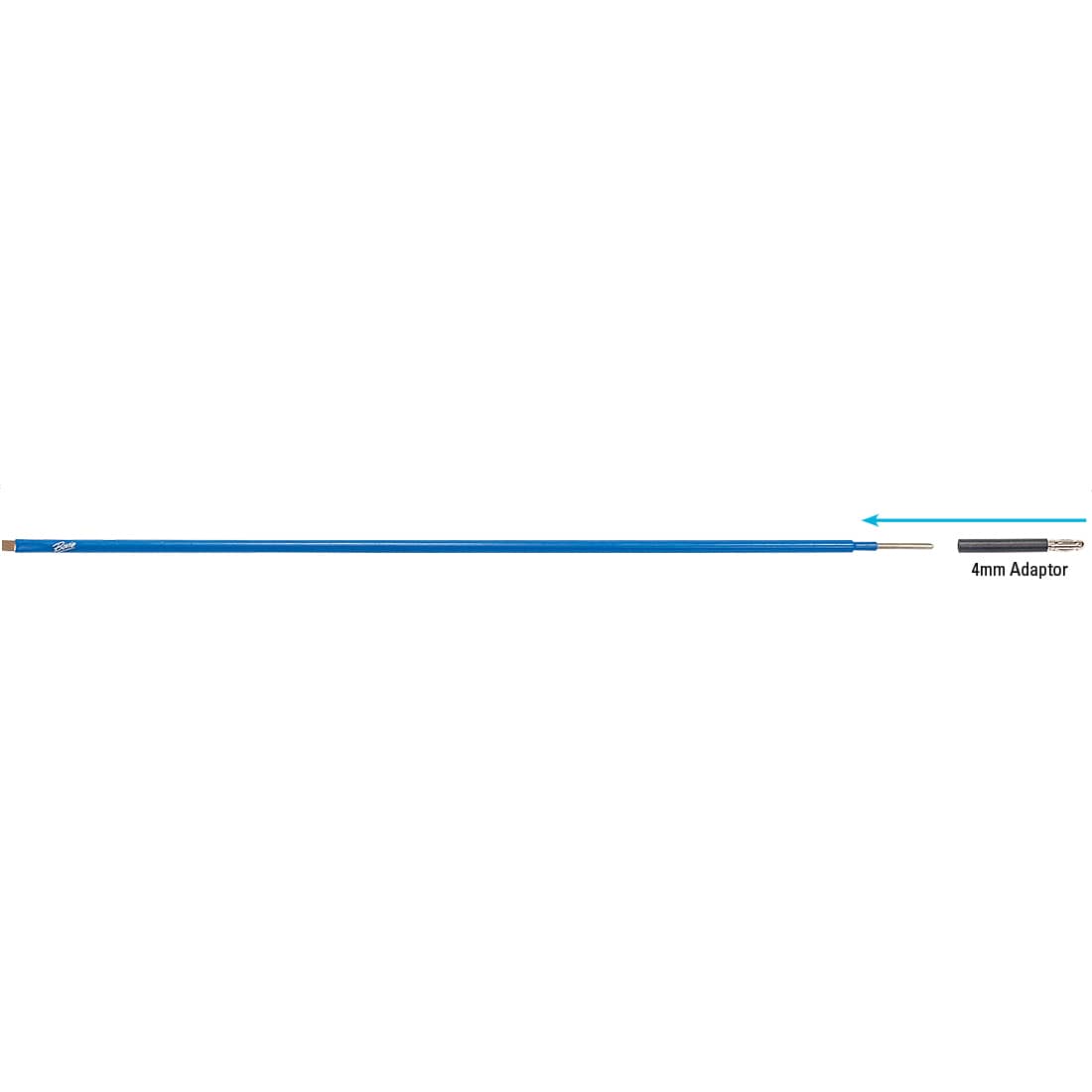 Bovie Laparoscopic J-Hook Wire Electrode with Adaptor illustration