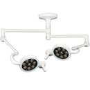 Bovie MI-550 LED Examination Light - Double Ceiling Mount  With 50" Ceiling Rod (