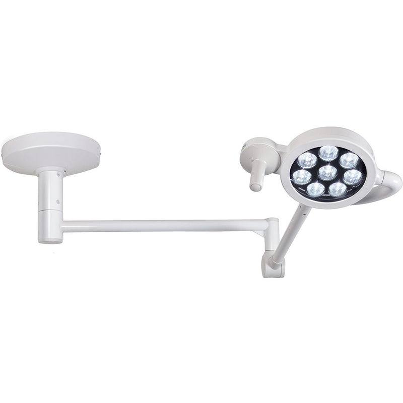 Bovie MI-550 LED Examination Light - Single Ceiling Mount  With 50" Ceiling Rod (