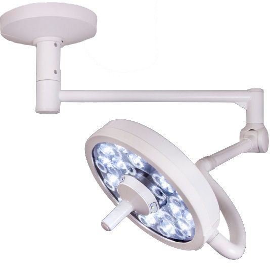 Bovie MI-750 LED Procedure Light - Single Ceiling Mount  With Battery Back-up (