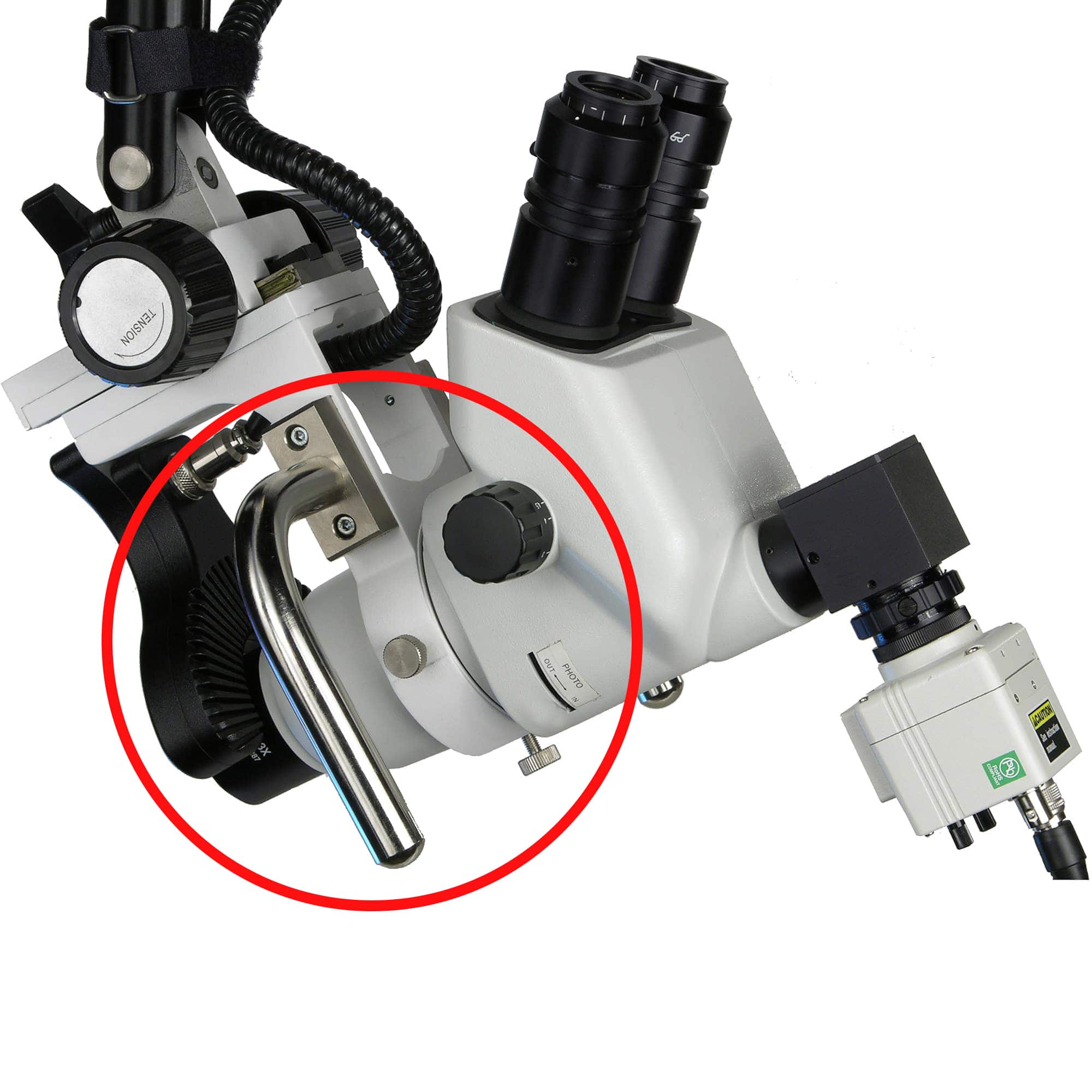 Bovie Positioning Handle