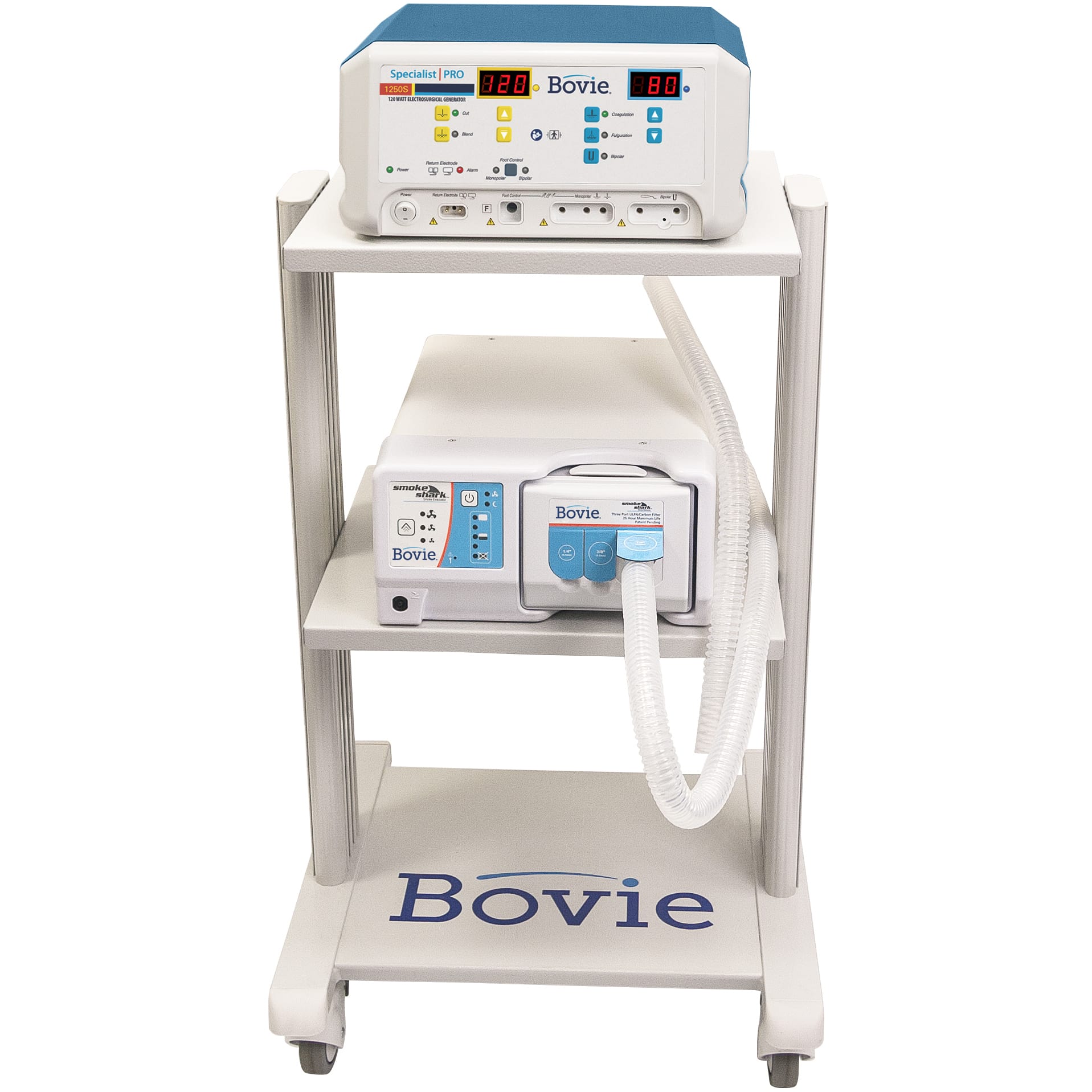 Bovie Specialist PRO OB/GYN Total Solution  With 220/240 VAC Smoke Shark II