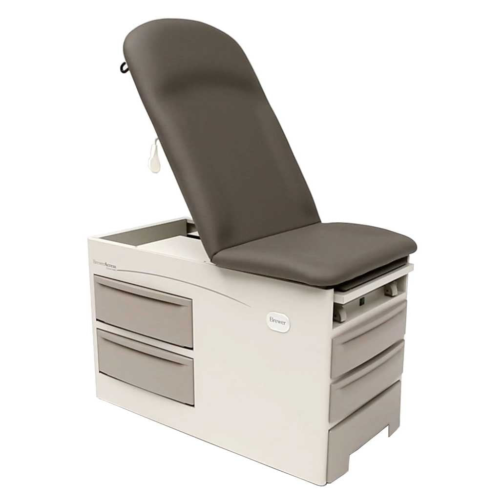 Brewer Access Stationary Exam Table with Pelvic Tilt