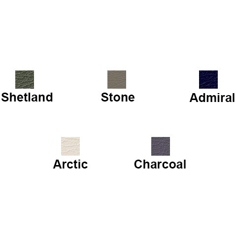 Brewer Century Series Pneumatic Aluminum Exam Stool with UltraLeather Upholstery 