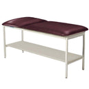 Brewer Element Treatment Table with Shelf  Blue Fog