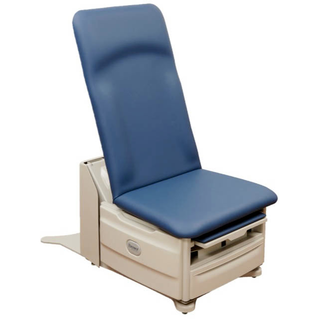 Brewer FLEX Access High-Low Exam Table - Premium Top  Blue Fog