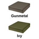 Brewer Footrest Pad Accessory - Gunmetal and Ivy