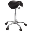 Brewer Jumper Saddle Stool - Raven Wing Black
